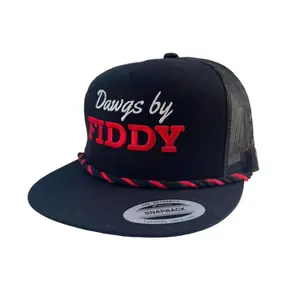 Dawgs By FIDDY Hat, FIDDY Trucker Hat, Durable Adjustable Embroidered Snapback, Gift for him