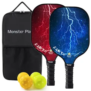 Monster Planet Pickleball Paddles USAPA Approved Glass Fiber Earth Series-10508-9 Beginner