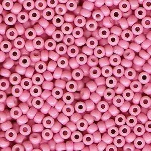 Duracoat Dyed Opaque Lychee 8/0 seed beads || RR8-4463