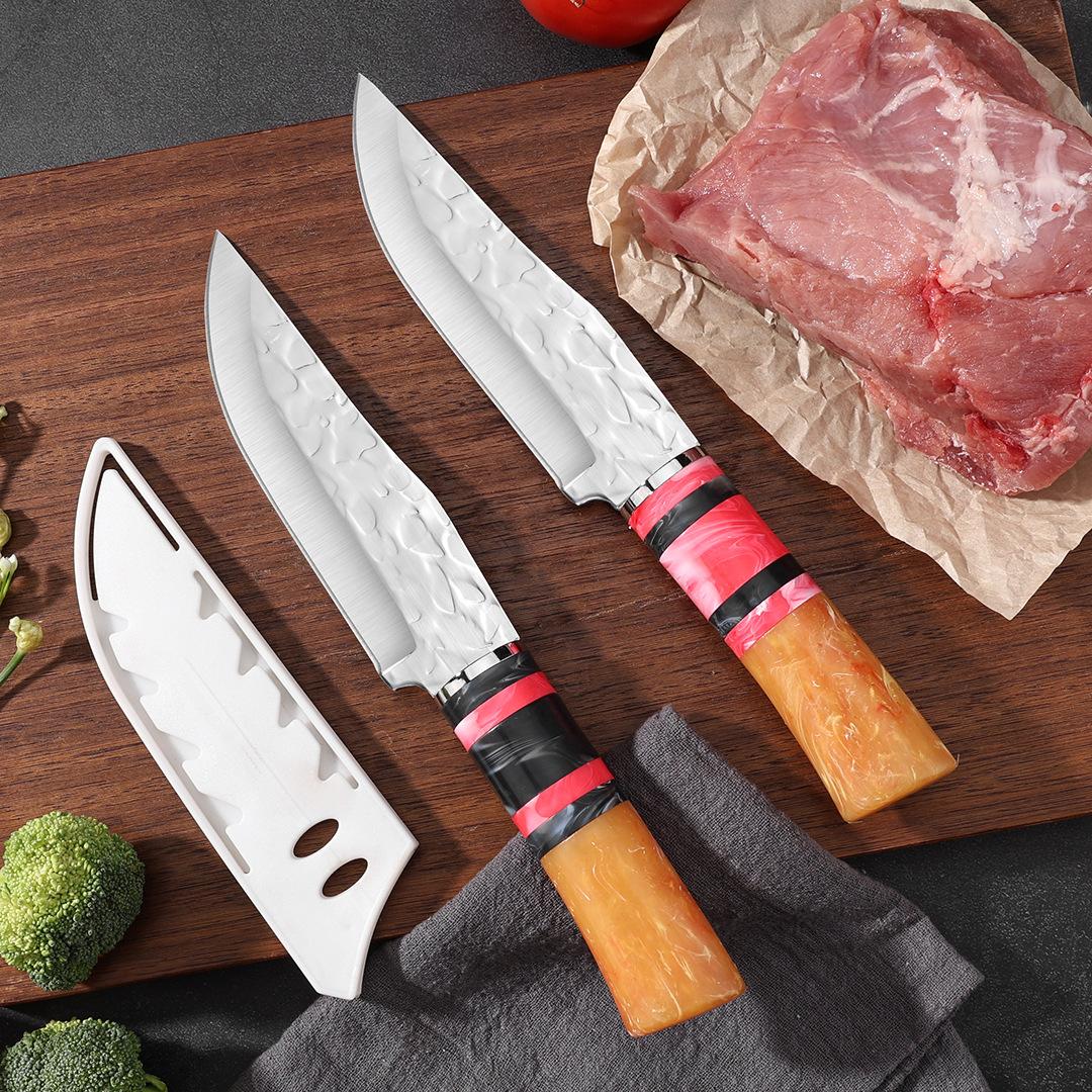 Forged knives - kitchen chopping knives for vegetables, fruit knives, boning knives, various utility knives, outdoor camping tools, portable household items.