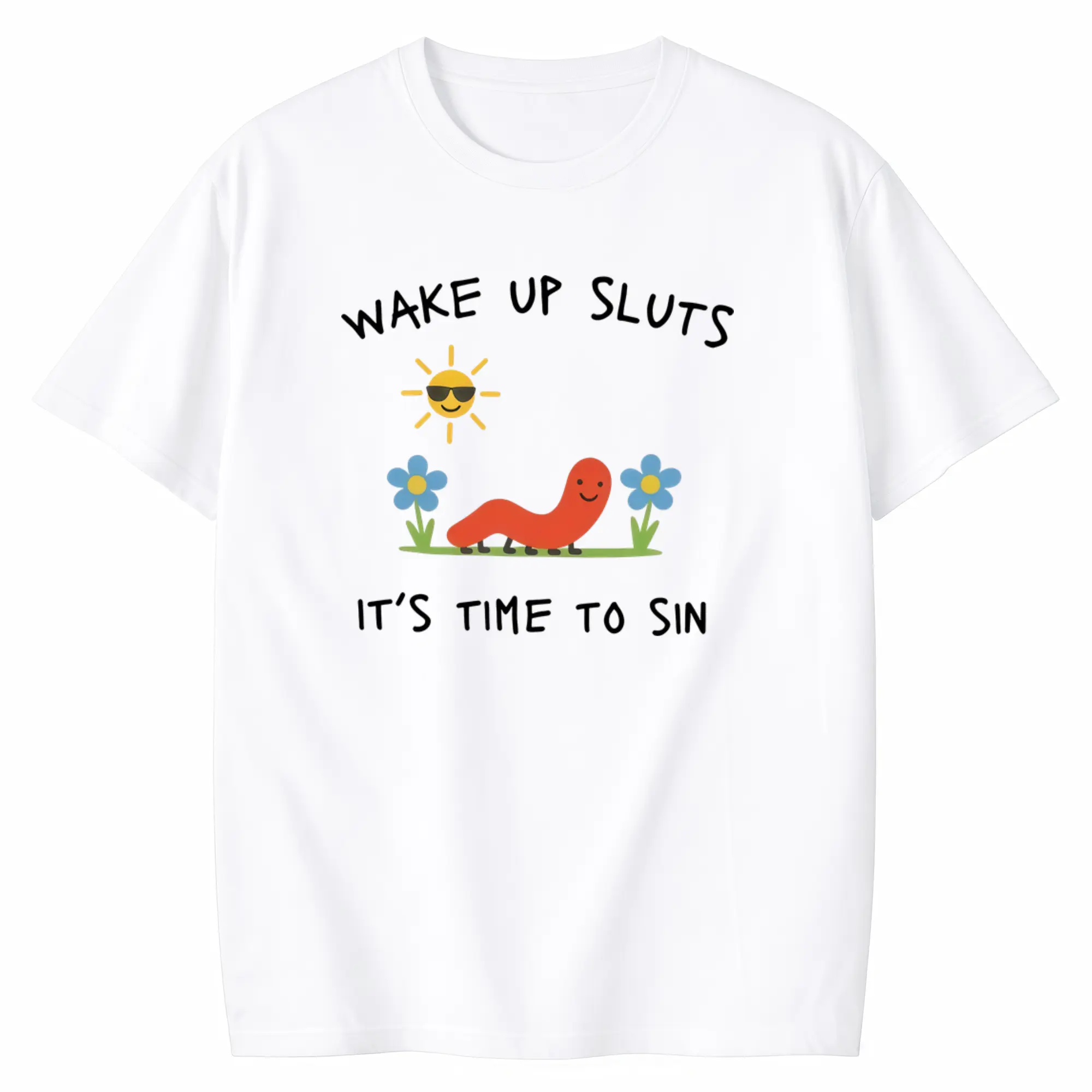 Wake Up TShirt Funny Animal Shirt Meme Graphic Tee Sarcastic TShirt Cursed Tshirt Unhinged Humor Top Viral TShirt
