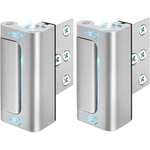 Reinforcement Door Lock - Upgrade Childproof Door Locks for Front Door  Safety, Withstand 800 lbs for Inward Swing Doors, Add Extra Door Lock Latches to Defend Your Apartment Safe