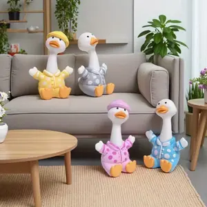 Cute Resin Duck Figurines Set, Cute Duck Design, 4pcs Home Decor Accessories, Desk Office Car Dashboard Ornament, Micro Landscape Garden Decoration