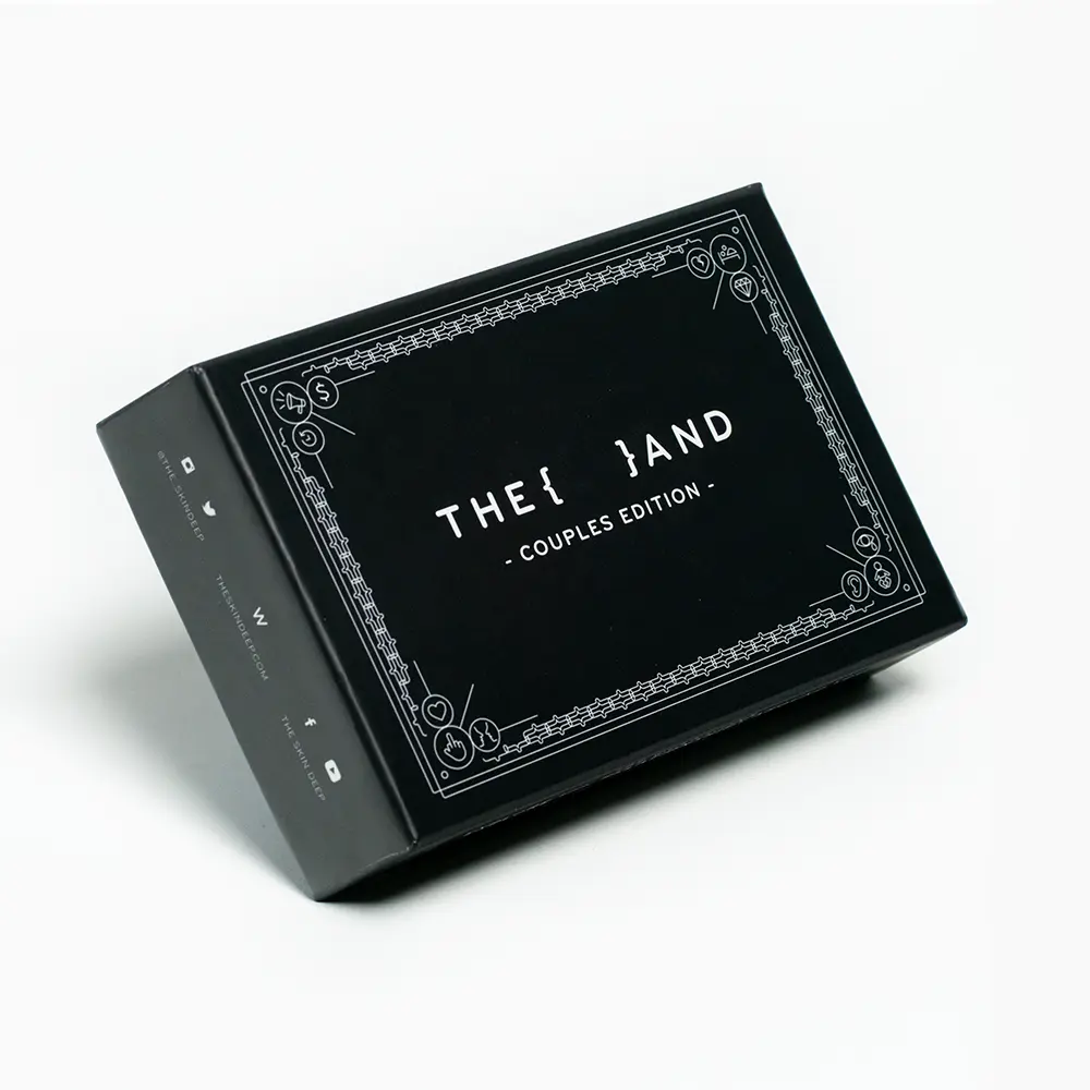 {THE AND} Couples Edition Relationship Card Game