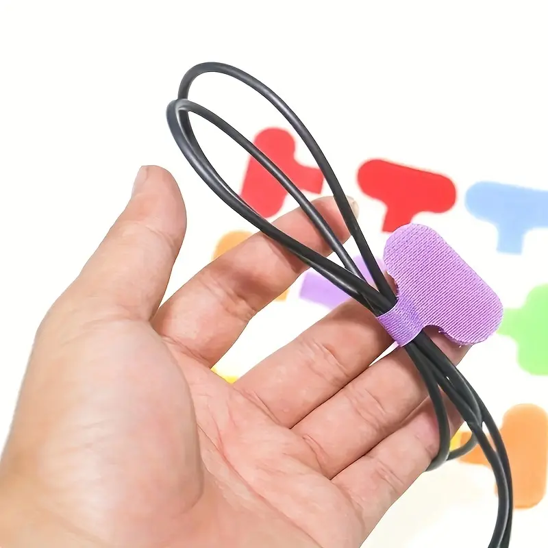 1.56in 20pcs Cable Labels, Cable Ties Reusable With Write-on Label, Wire Labels, Cable Tags And Wire Tags For Cable Management And Organizer For Electronics, Computers And More, Easy Identification