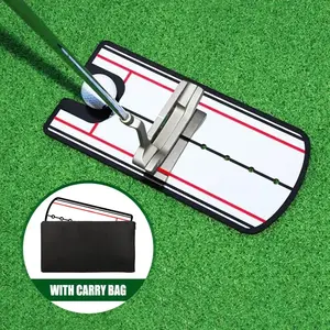 Golf Putting Practice Mirror- Putting Mirror Alignment Training Aid for Eye Line