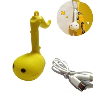 Mini Size Electronic Musical Instrument Toy with Hanging Hole Carton Portable Music Synthesizer 10 Songs Fun