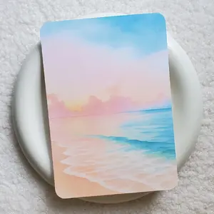 Summer Beach Sunset Kindle or Kobo Insert for Clear Case