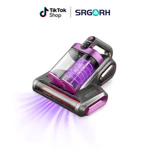 Bed Mattress Vacuum Cleaner Cordless 13Kpa Handheld Vacuum, Vacuum Cleaner with 253.7nm UV-C Light,HEPA Filter & Ultrasonic, Portable Vacuums for Bed Sofa Couch Crib Birthday Gifts for women men her