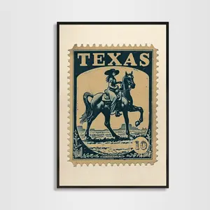Tile Howdy Typographic Poster, Western Wall Decor, Entryway Art, Farmhouse Wall Art, Southwestern Poster, Cowboy Cowgirl, Boho  Art