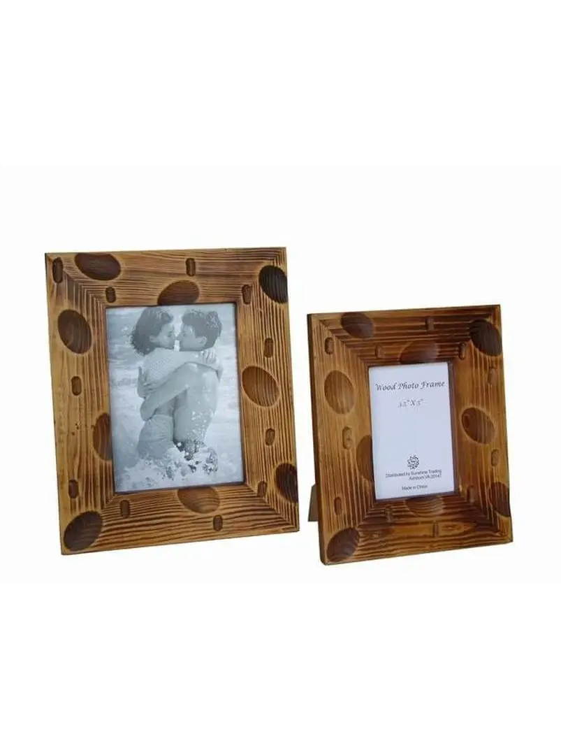 Sunshine Trading ST-31-5 Handmade Wood Photo Frame - 3.5 x 5 Inch