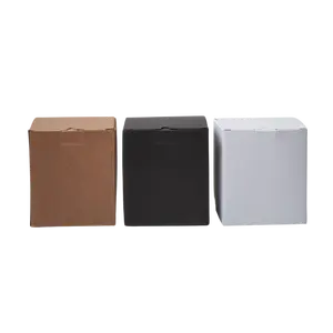 Large Candle Gift Box With Insert - Fits 14 Oz Havana