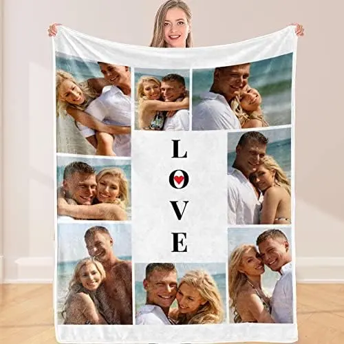 07-8 Photos Blanket Gift Family Memory