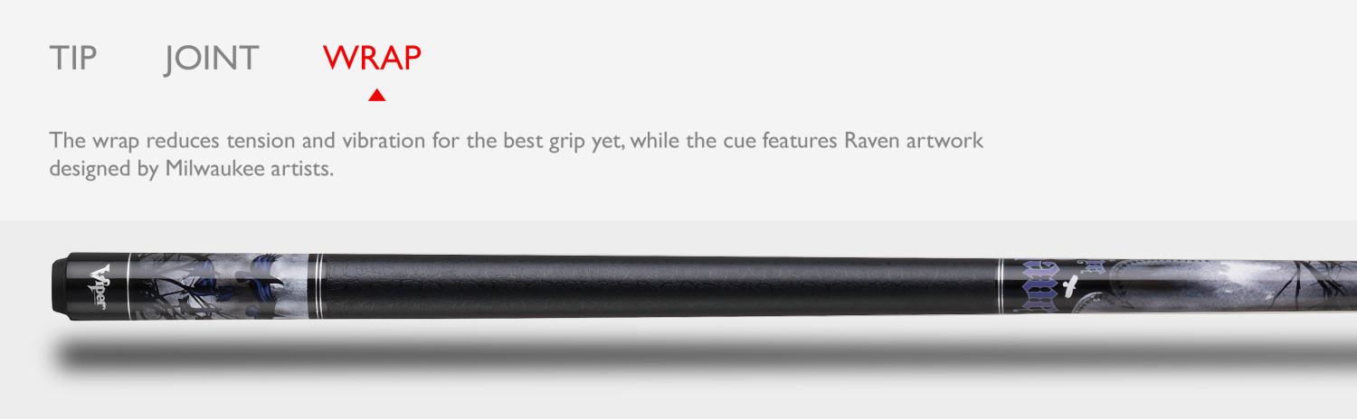 Viper Underground Raven Billiard/Pool Cue Stick