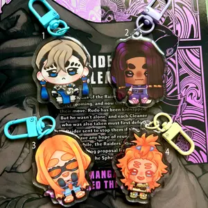 Gachiakuta Acrylic Keychain, durable, perfect for bags, keys, or as a gift.