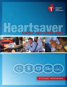 USED-Heartsaver First Aid CPR AED by American Heart Association (Paperback)