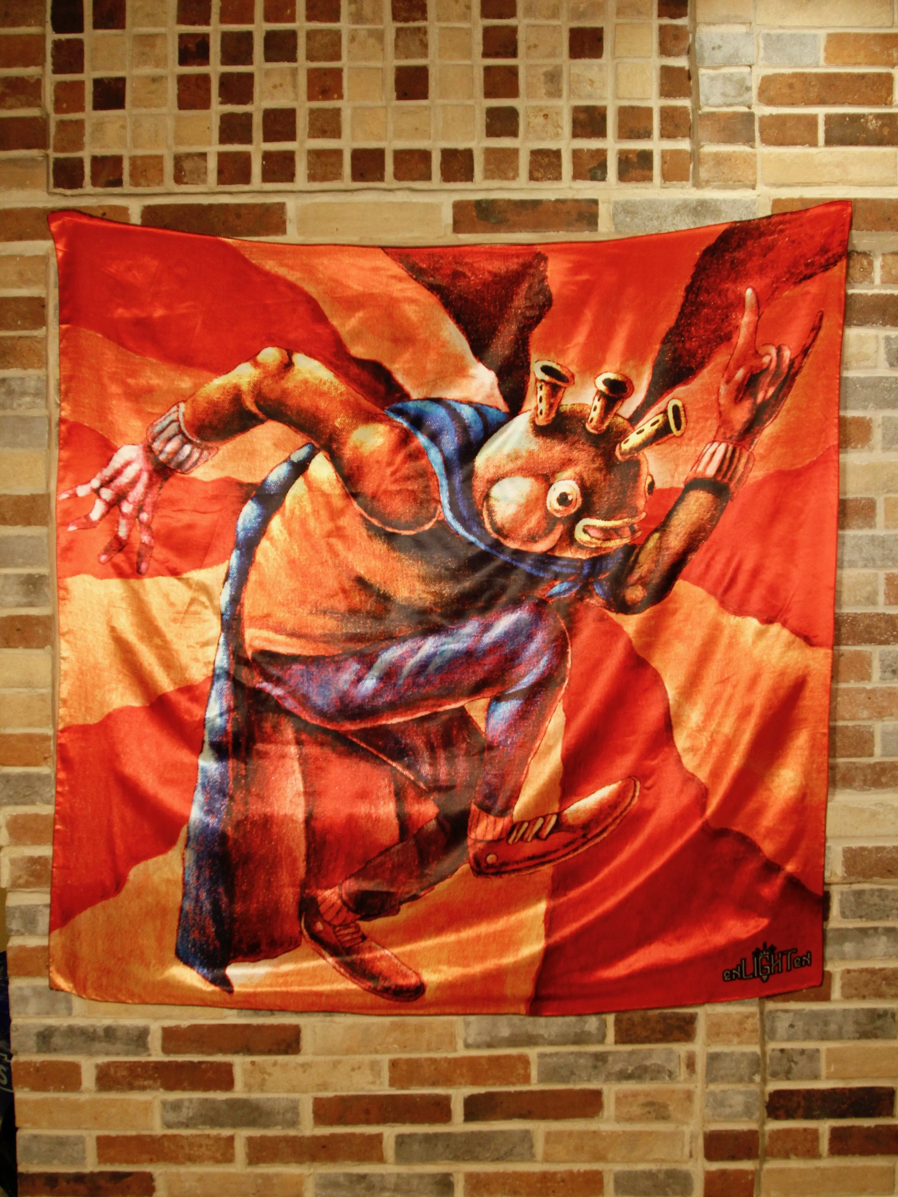Far Out Dancing Alien Tapestry