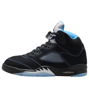 Jordan 5 Retro  Black University Blue (2026) Men's DD0587-008 & GS 440888-008 New Sneakers