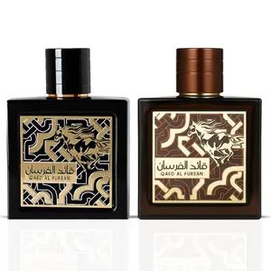 Qaed Al Fursan & Qaed Al Fursan Untamed Eau de Parfum Sprays 90ML (3.04 OZ) by Lattafa | Power, Elegance, and Intrigue—Crafted for the Boldest of Spirits. (Bundle)