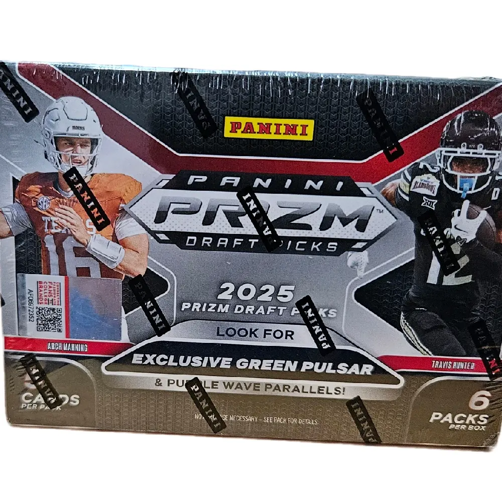 2025 Prizm Draft Picks Blaster Box Factory Sealed.  SHIPS SEALED