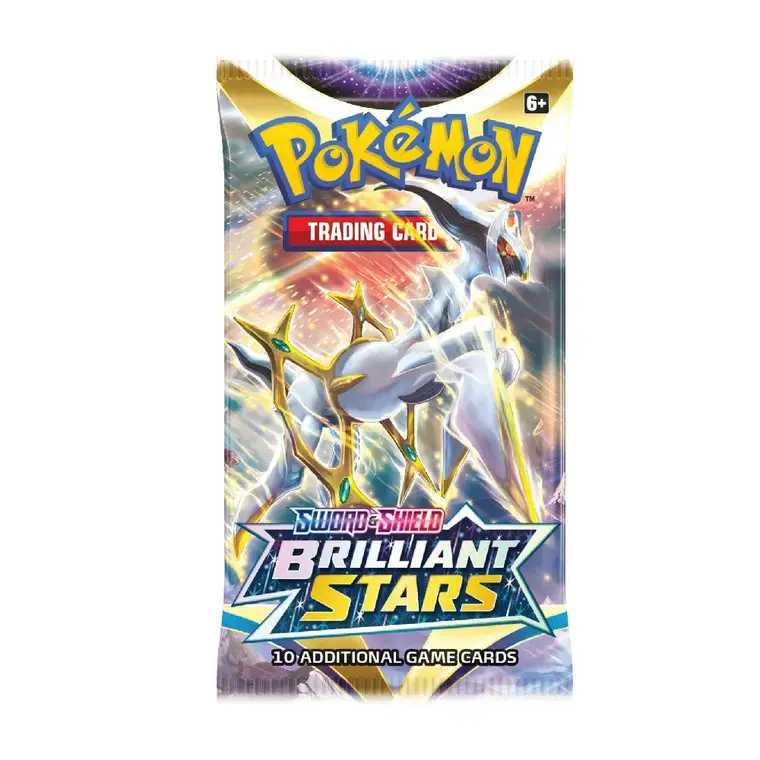 Pokemon Sword & Shield Brilliant Stars Booster Pack - SWSH09