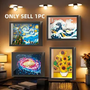 1118+ Pcs Galaxy Frame Set, ABS Material Creative Christmas Gift, Decorative Figurine Party Favor and Stress Relief Toy, Building Block Set, Blocks Set, Building Blocks Model