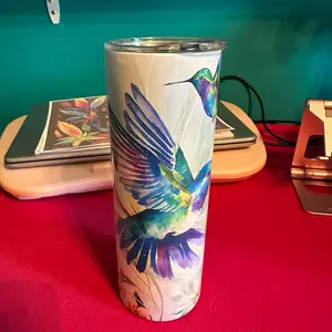 Hummingbird tumbler