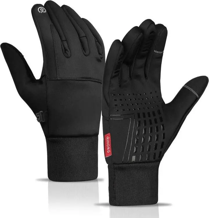 Touch Screen Winter Gloves Men Women for Running Cycling Driving, Warm Gloves in Cold Weather for  Hiking Skiing HahZen SPORT