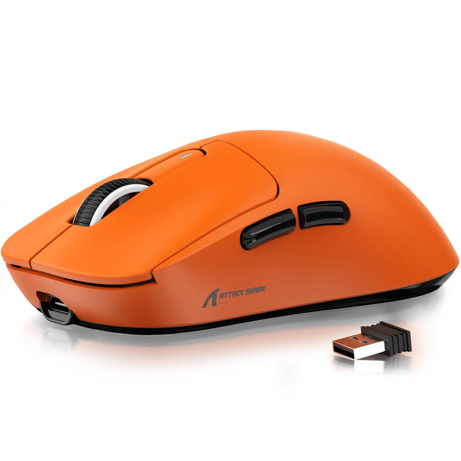 ATTACK SHARK X3 Wireless Gaming Mouse, 49g Ergonomic Computer Mouse, USB Receiver Triple Modes PAW3395 Adjustable 26K DPI Optical Sensor, Gaming Accessories for PC/PS/Tablet/Laptop new
