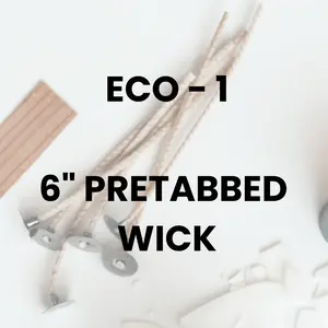 ECO - 1 6" Pretabbed Wick