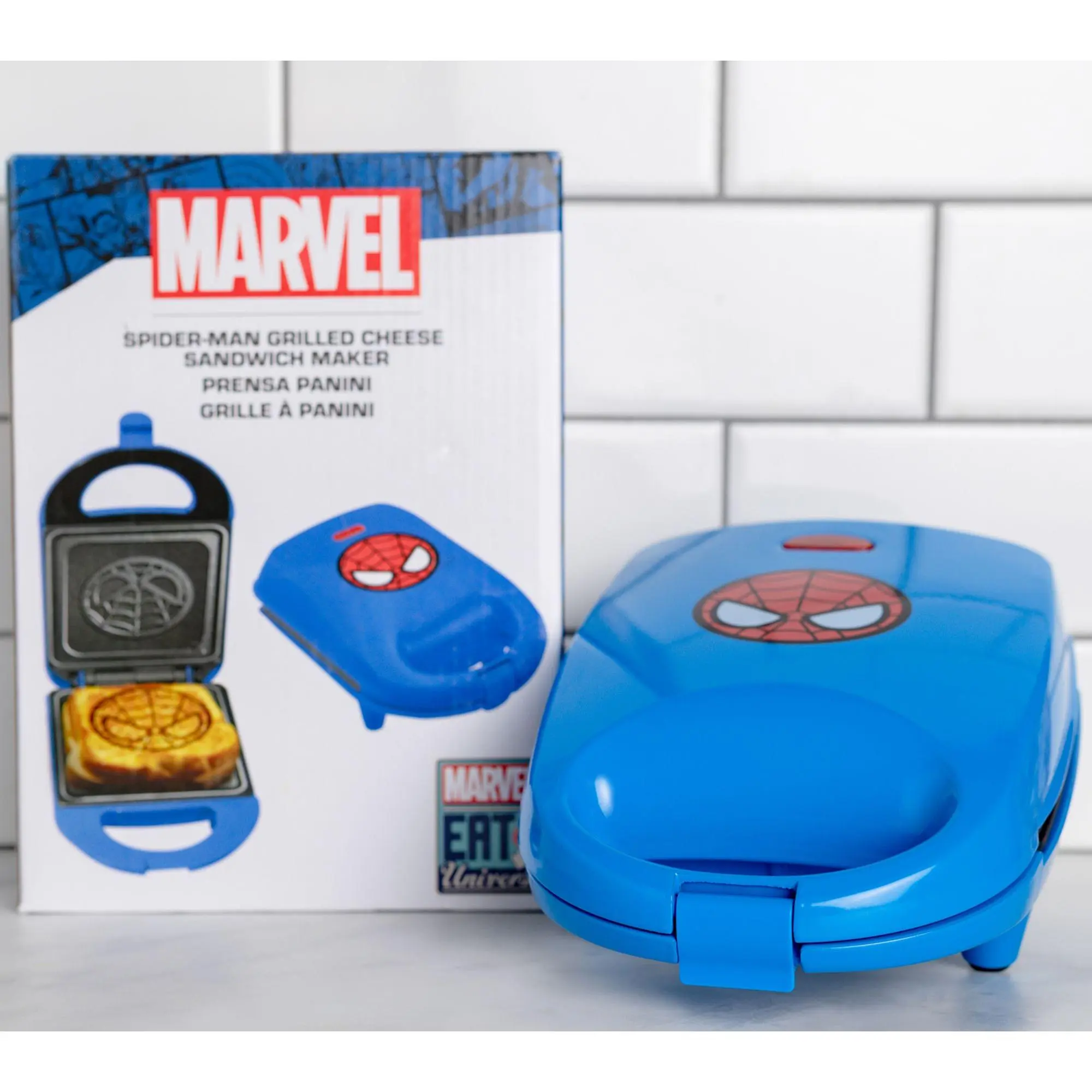 Uncanny Brands Marvel Spider-Man Single Grilled  Cheese Maker