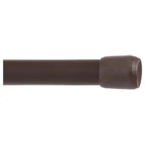 212 MAIN Carlisle Brown Adjustable Tension Rod, 48-75 in Spring Rod, Kenney Mfg Co KN621
