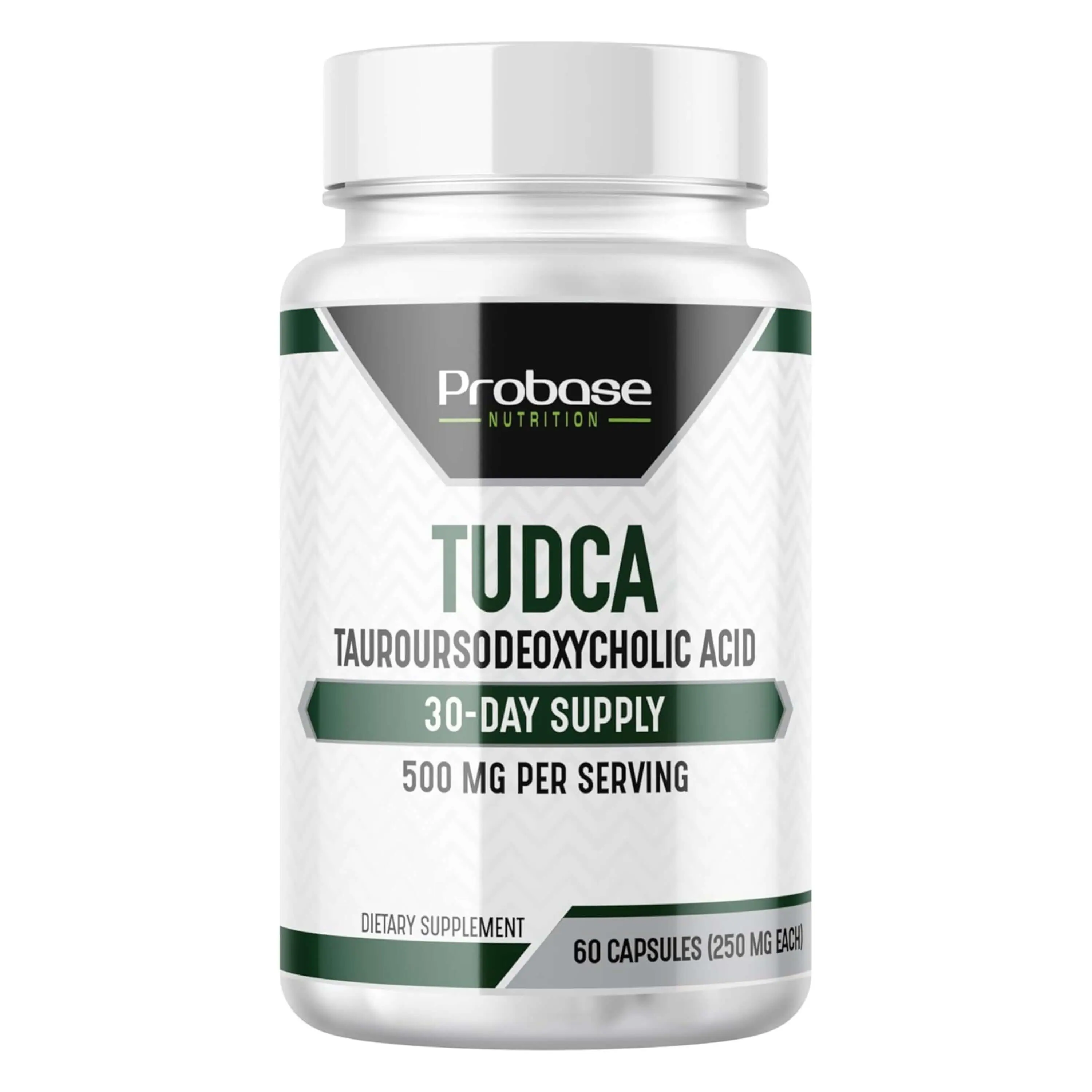 TUDCA – Premium Liver Support Supplement – 500mg Per Serving – 60 Capsules – High Purity Bile Salt Formula – Vegan, Non-GMO