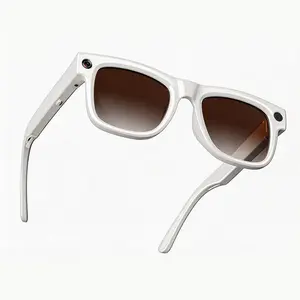 High Definition 8MP Pixel Ai Smart Glasses, Integrated Ai Model, Photo Video, HD Recording, Wireless Call, Voice Control, Music Playback, Camera Glasses with 4GB Storage, Smart Camera Glasses