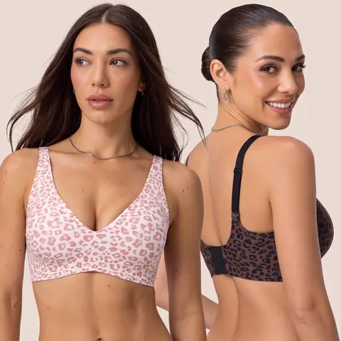 Women’s Jelly Wireless Bra  Comfortable Wireless Bra  Push Up Bra  Seamless T-Shirt Bra  Deep V Bra  Everyday Wear Bra  Classic Women’s Underwear