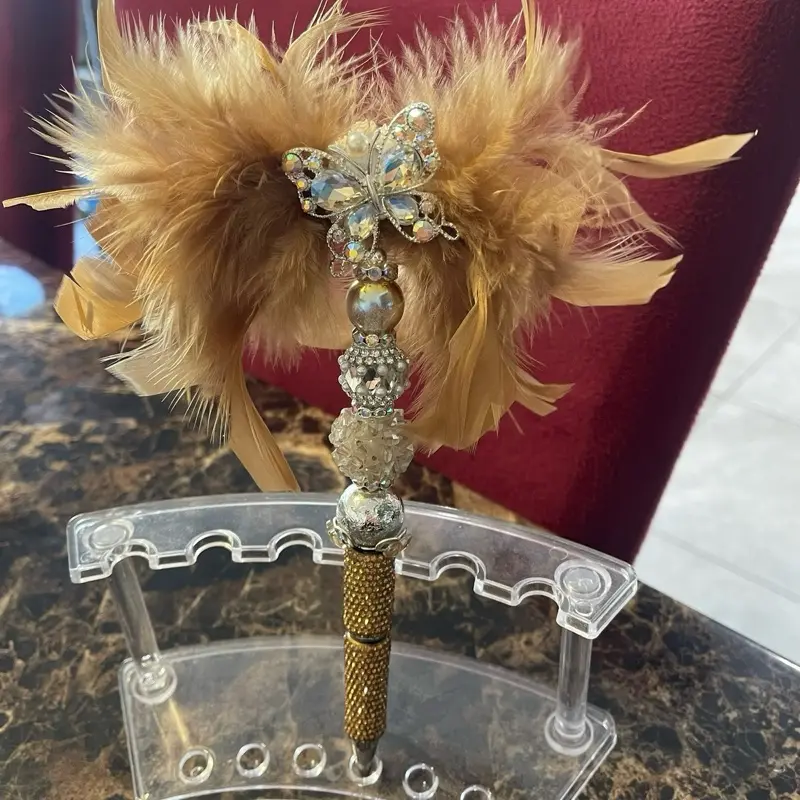 CLAIM DURING LIVE - 5 Custom Rhinestone Beaded Pens