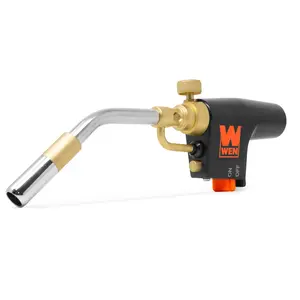 WEN GA1411 Trigger Start Propane Torch with Adjustable Flame for Welding, Grilling, and Heat Treatment