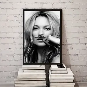 Kate Moss Print, Kate Moss Poster, Fashion Print, Life is Joke Print, Fashion Poster Wall Art Woman, Kate Moss Photography, Digital