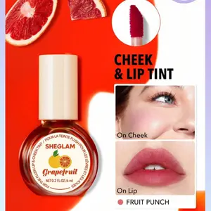 SHEGLAM For The Flush Lip & Cheek Tint-It's Chili Long-Lasting Matte Finish Lip Tint - Cosmetic, Makeup