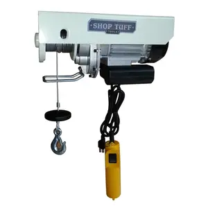 212 MAIN Shop Tuff STF-5511EH Electric Cable Hoist, 10.8x11.5x18.2 in., Rope
