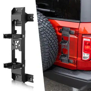 for Ford Bronco Hinge Step Foldable Foot Pedal with Bottle Opener Compatible with 2021-2026 Ford Bronco, Foot Step Accessories(1 PC)