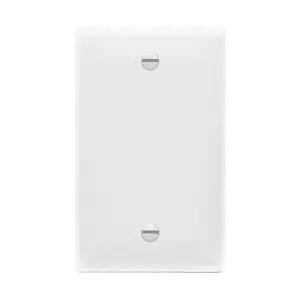 Enerlites Blank Cover One-Gang Wall Plate, Mid-Size