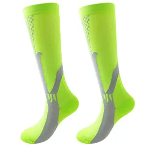 Professional sports running fitness men's and women's pressure socks calf socks Pilates yoga socks outdoor sports elastic socks