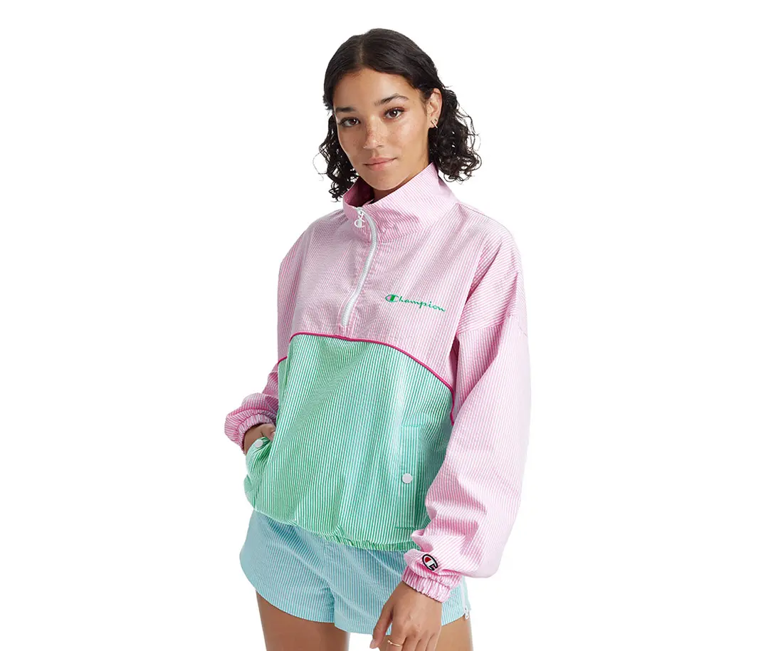 Champion Ice Cake Half Zip up Womens Jackets