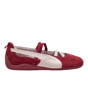 PUMA Womens Speedcat Ballet Lovelace Sneakers Shoes Casual - Red