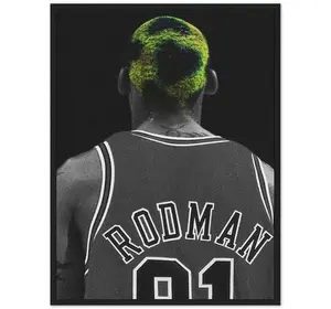 RODMAN - GREEN Poster No Frame