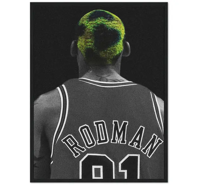 RODMAN - GREEN Poster No Frame