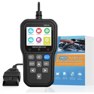 OBD2 Scanner Diagnostic Tool Live Data with  Tester,I/M Readiness Check, Code Read&Erase, DTC Lookup&Report Printing, 13Languages Scanner for  OBDII  Since 1996