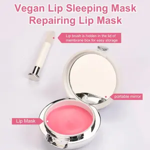 Vegan Lip Balm Mask - Moisturizing, Nourishing, and Protecting Lips - Skincare must have gloss