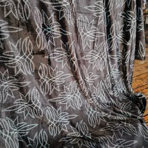 JEREZ Black Aztec  King oversized Blanket Microfiber